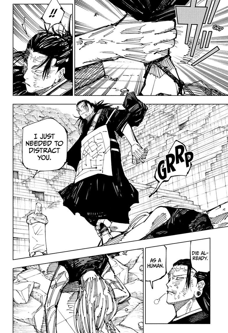 JuJutsu Kaisen Manga Chapter 208