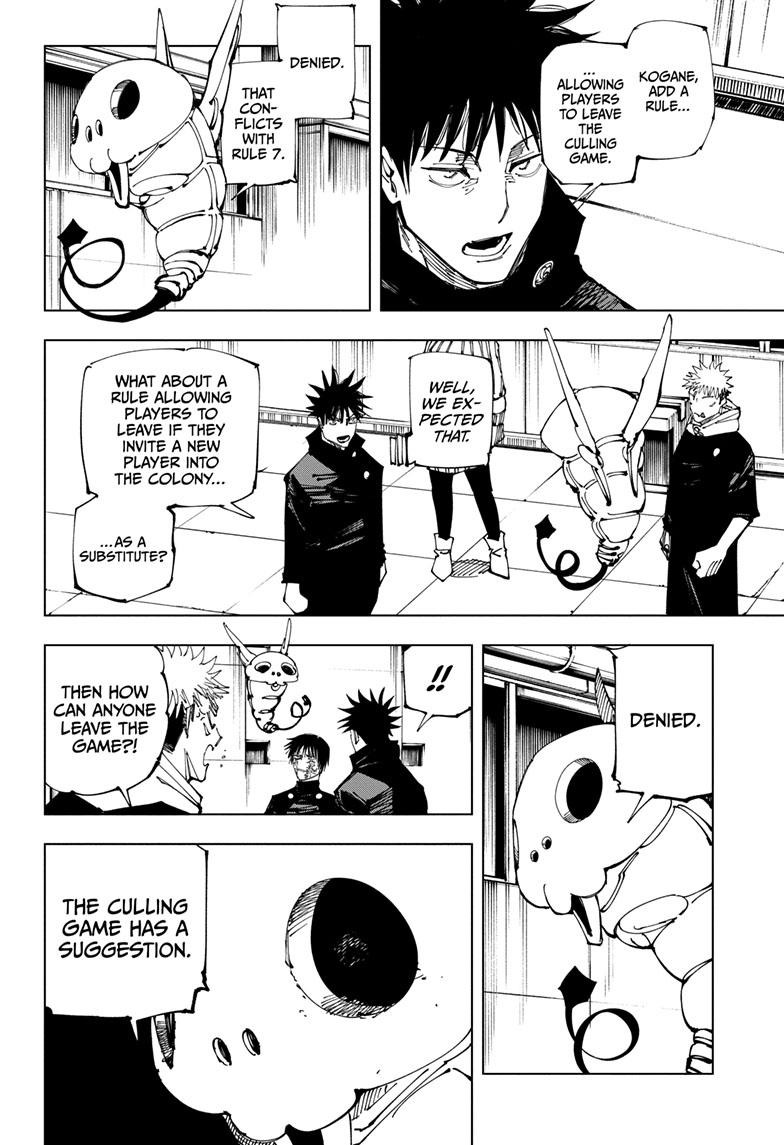 JuJutsu Kaisen Manga Chapter 211