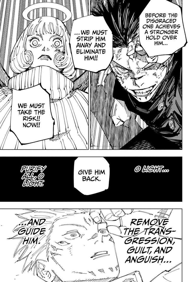 JuJutsu Kaisen Manga Chapter 213