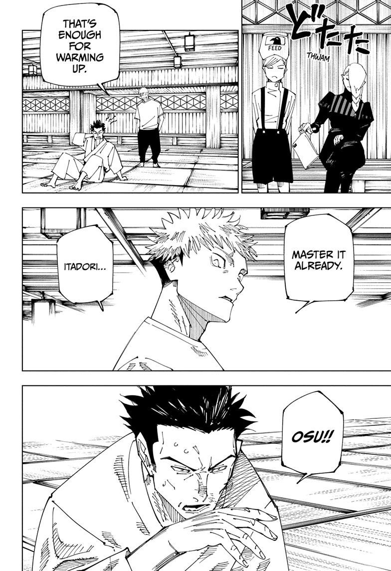 JuJutsu Kaisen Manga Chapter 222