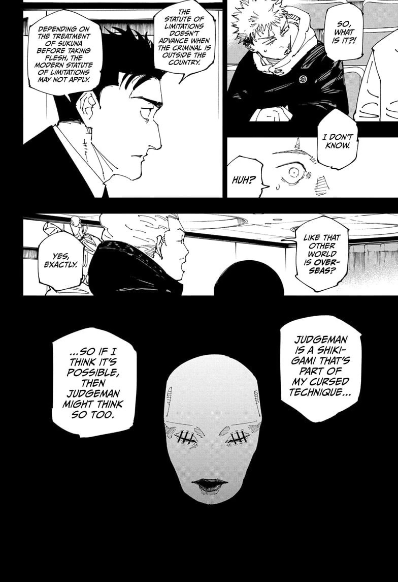 JuJutsu Kaisen Manga Chapter 244
