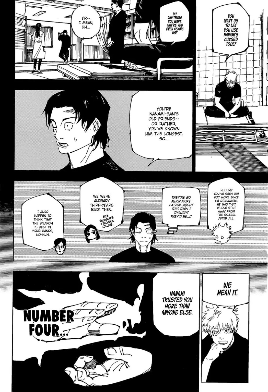 JuJutsu Kaisen Manga Chapter 257