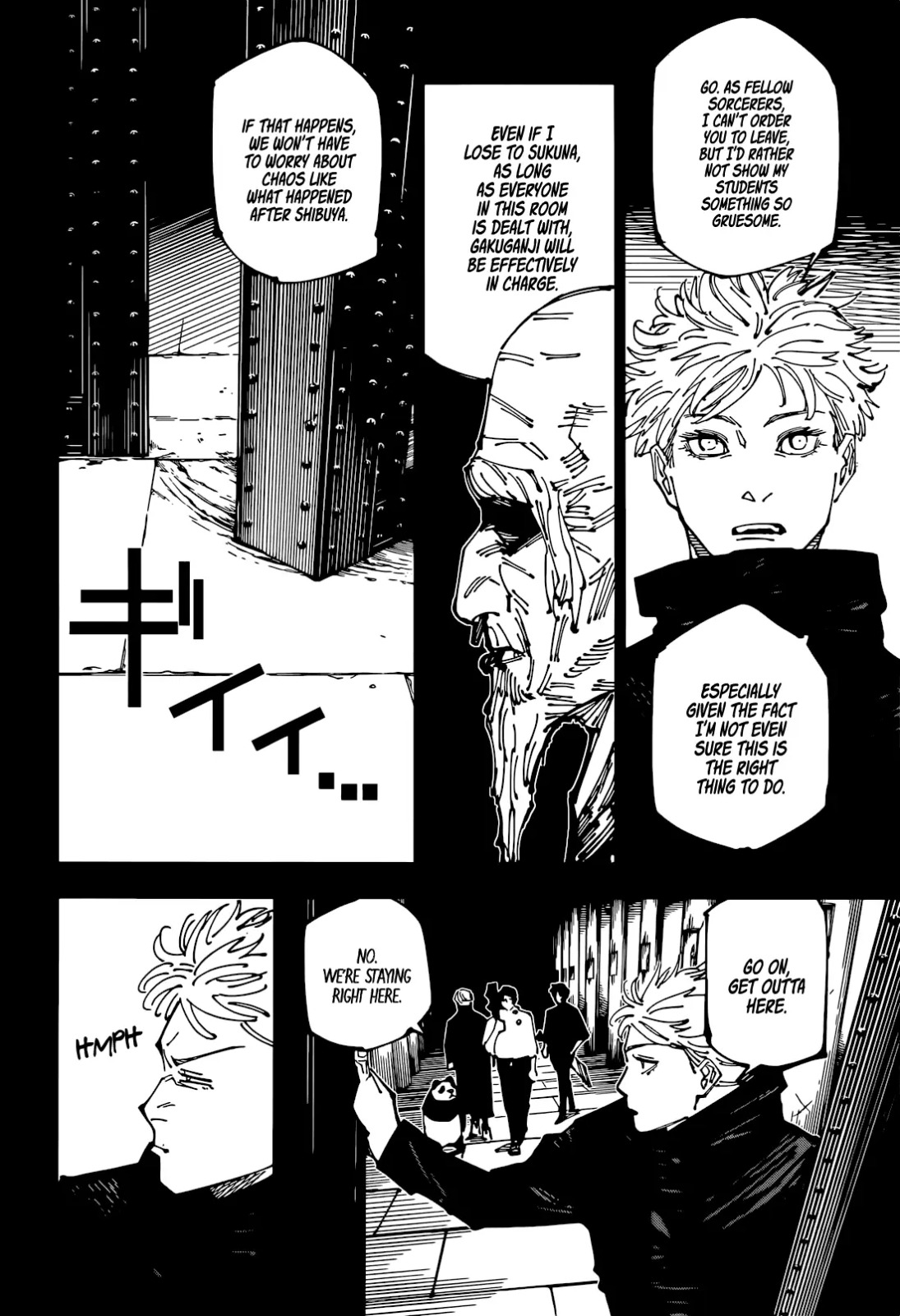 JuJutsu Kaisen Manga Chapter 261