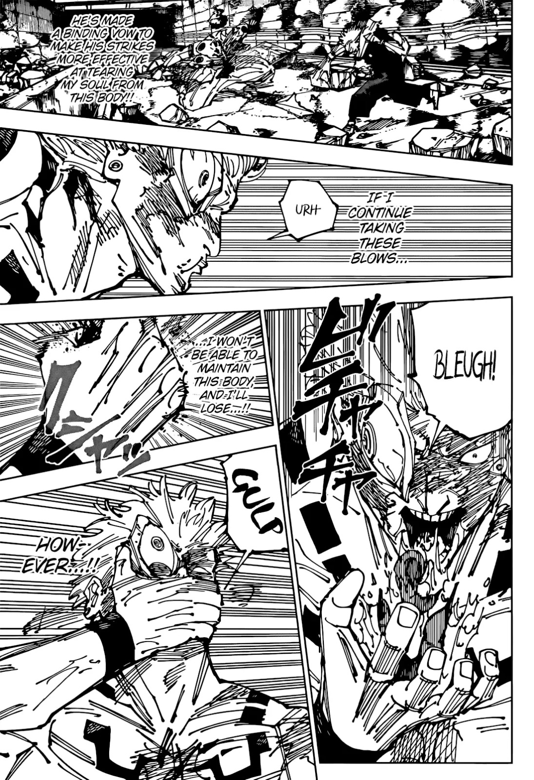 JuJutsu Kaisen Manga Chapter 263