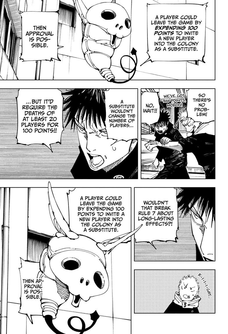 JuJutsu Kaisen Manga Chapter 211