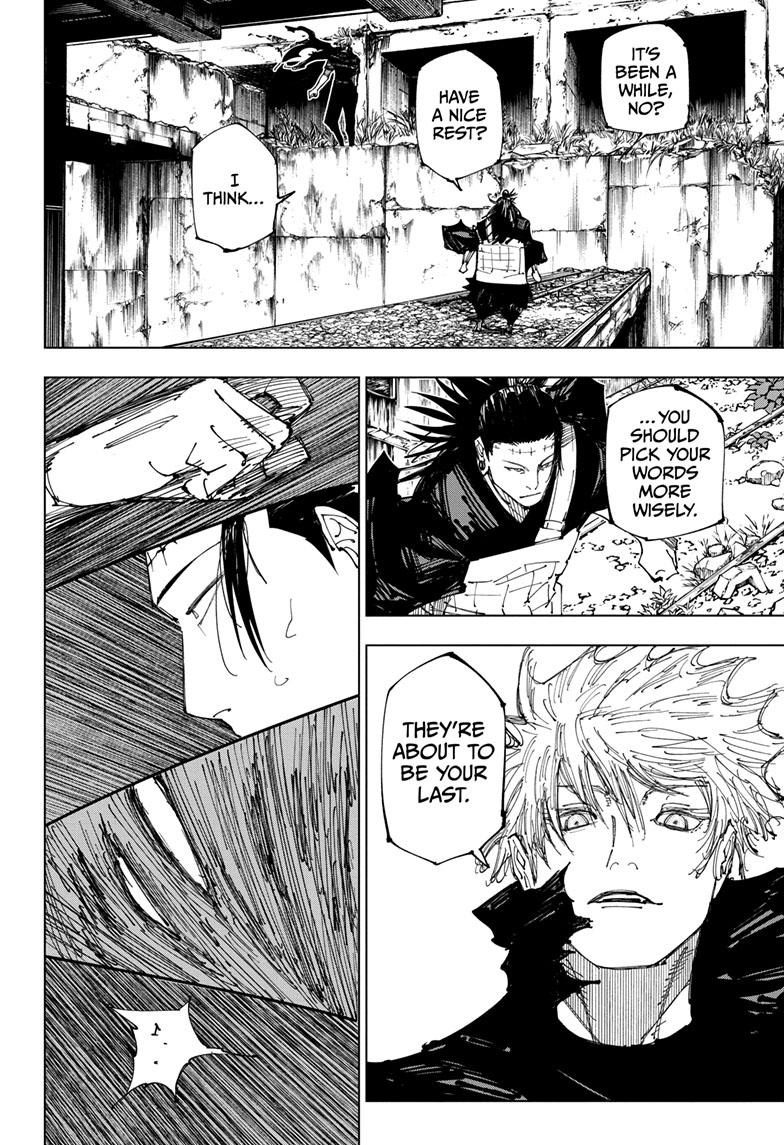 JuJutsu Kaisen Manga Chapter 221