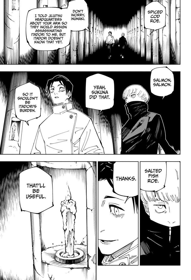 JuJutsu Kaisen Manga Chapter 222