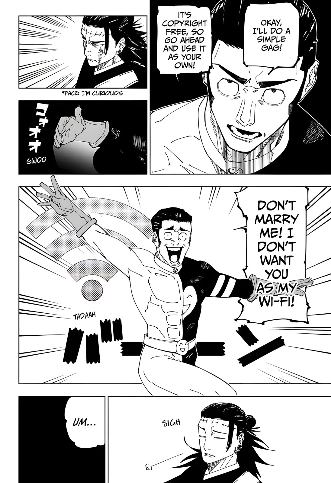 JuJutsu Kaisen Manga Chapter 240