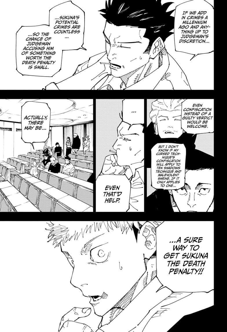 JuJutsu Kaisen Manga Chapter 244