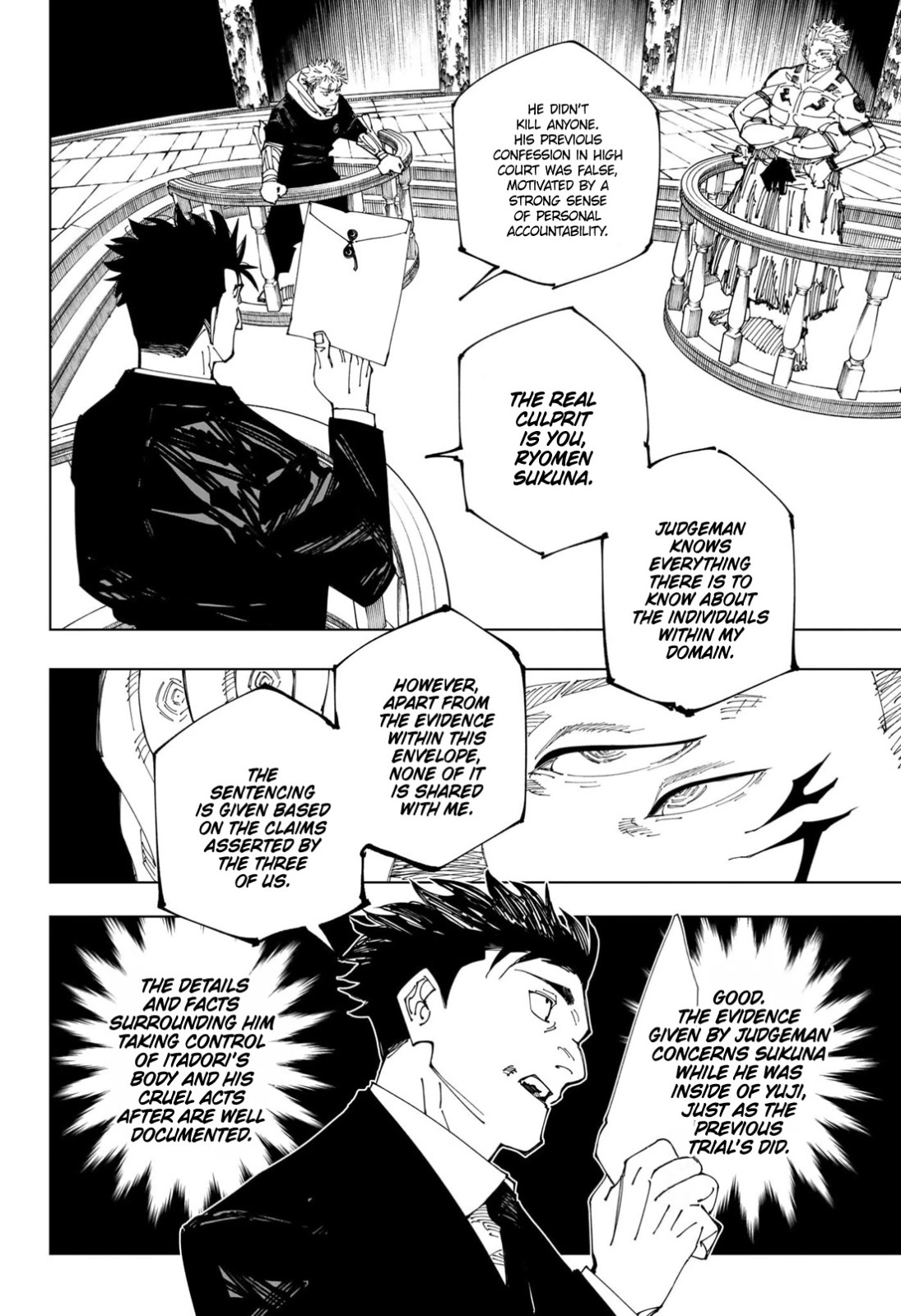 JuJutsu Kaisen Manga Chapter 245