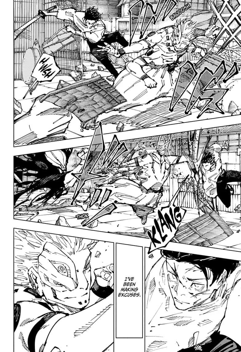 JuJutsu Kaisen Manga Chapter 249