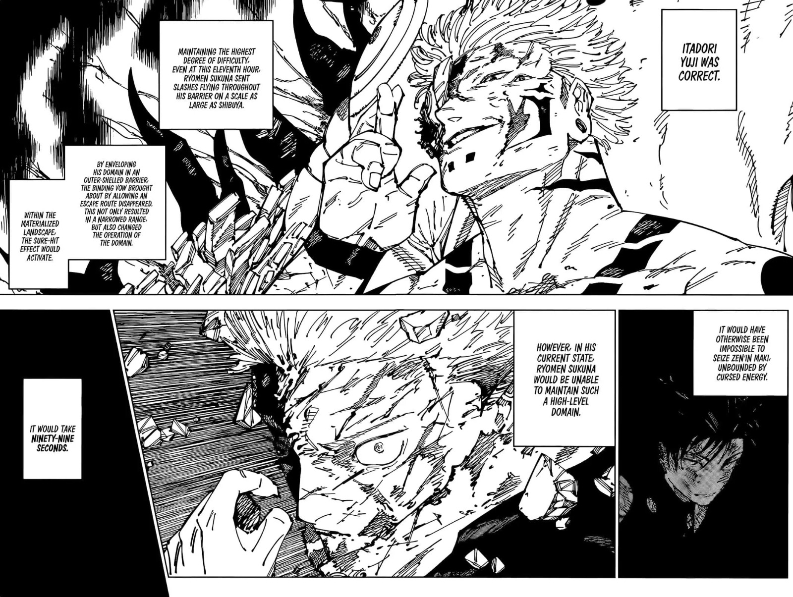 JuJutsu Kaisen Manga Chapter 258
