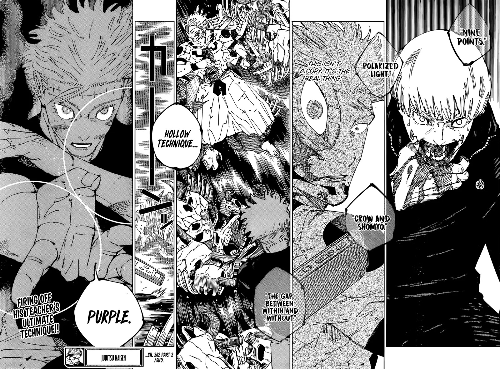 JuJutsu Kaisen Manga Chapter 262.2