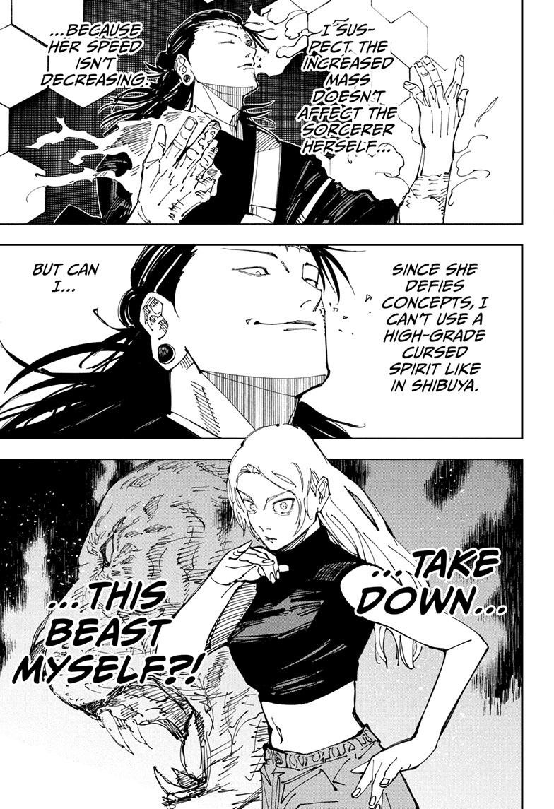 JuJutsu Kaisen Manga Chapter 205