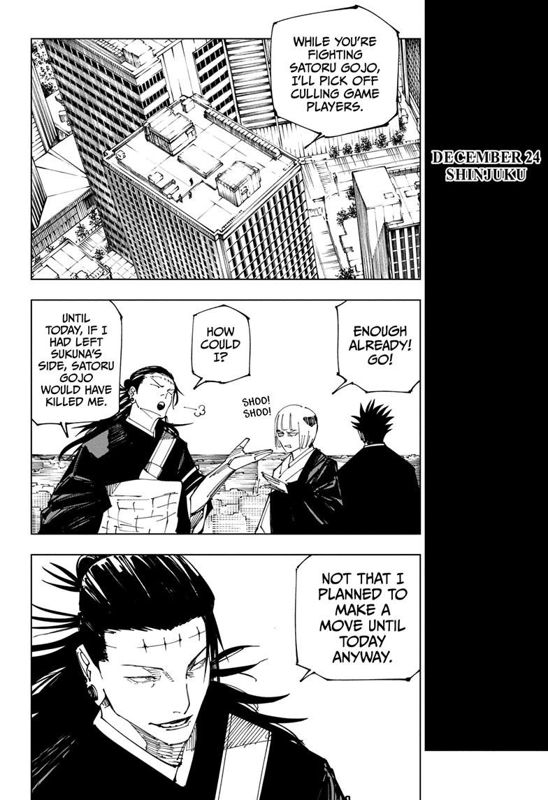 JuJutsu Kaisen Manga Chapter 222