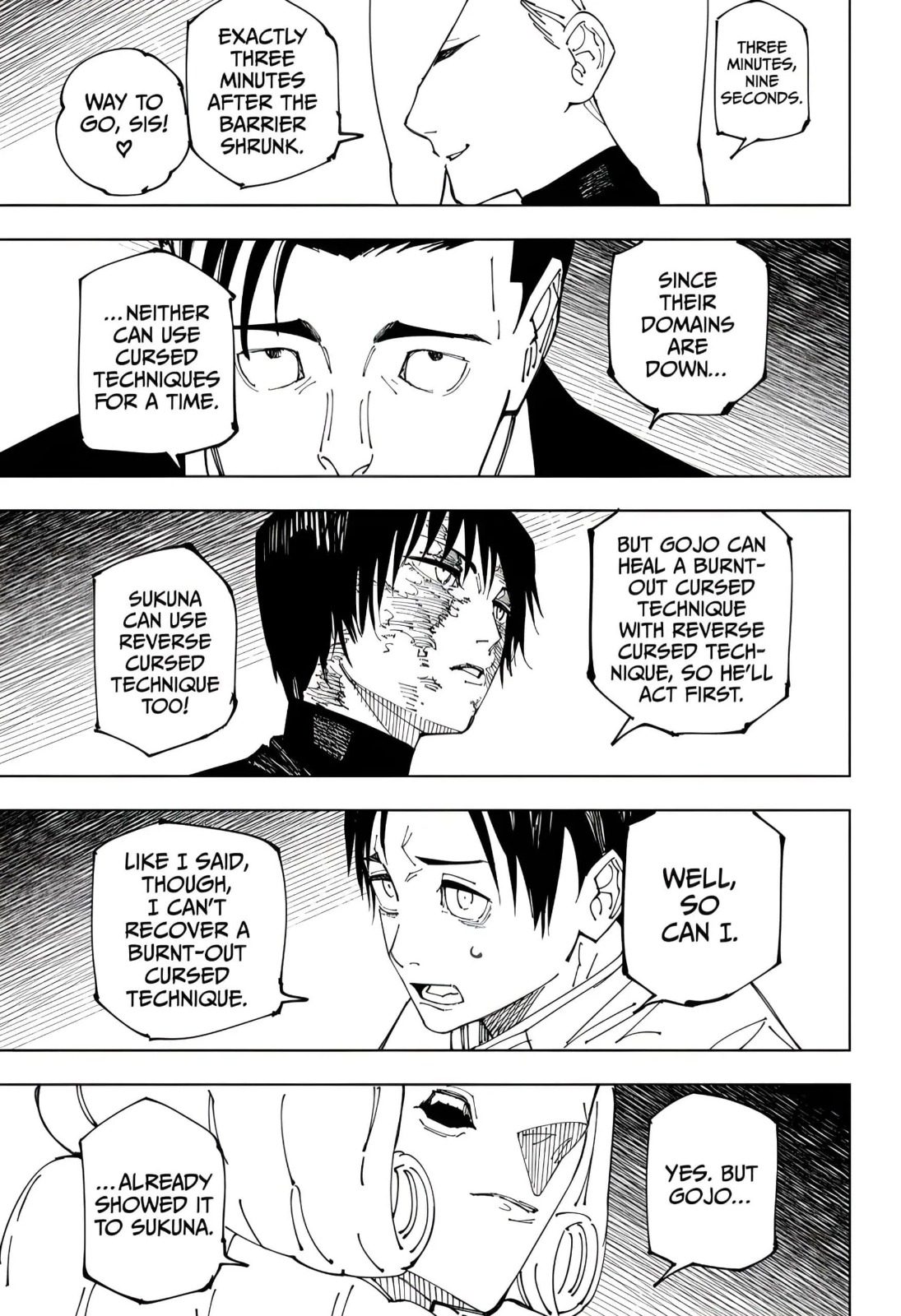 JuJutsu Kaisen Manga Chapter 228