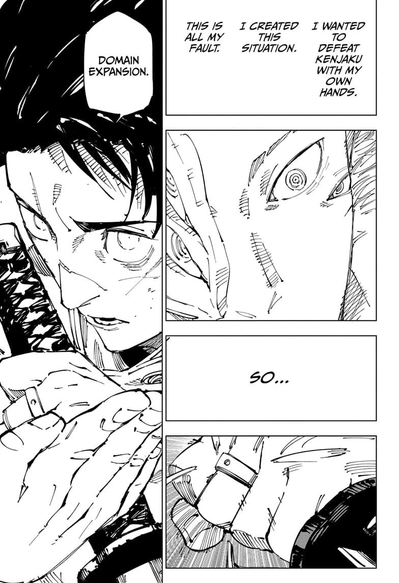 JuJutsu Kaisen Manga Chapter 249