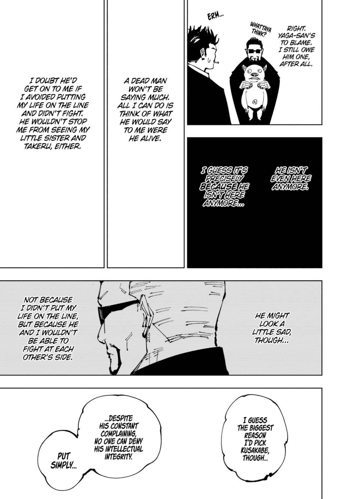 JuJutsu Kaisen Manga Chapter 254