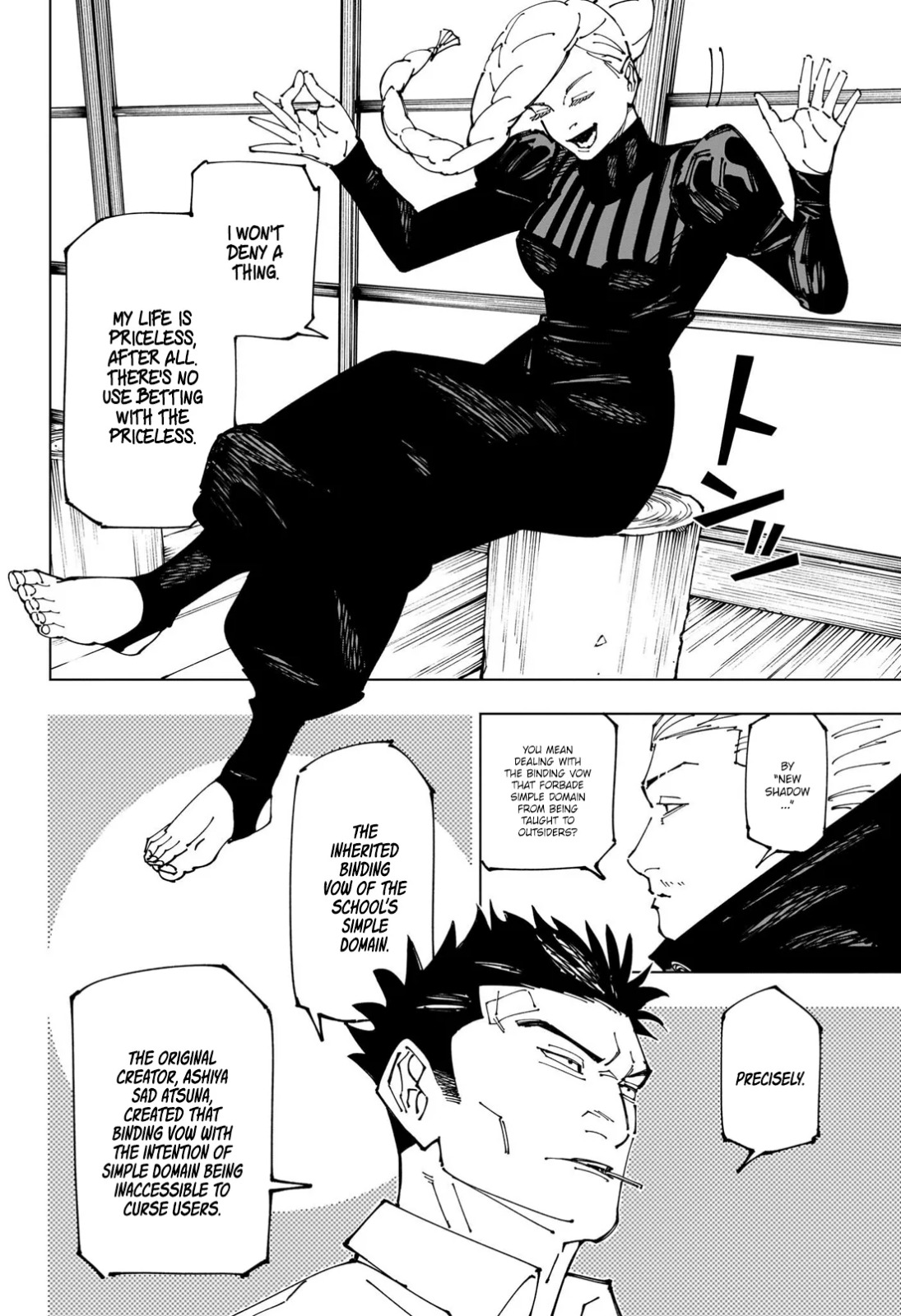 JuJutsu Kaisen Manga Chapter 269