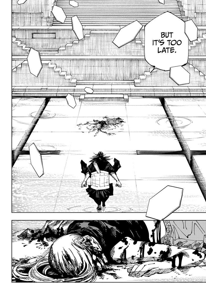 JuJutsu Kaisen Manga Chapter 206