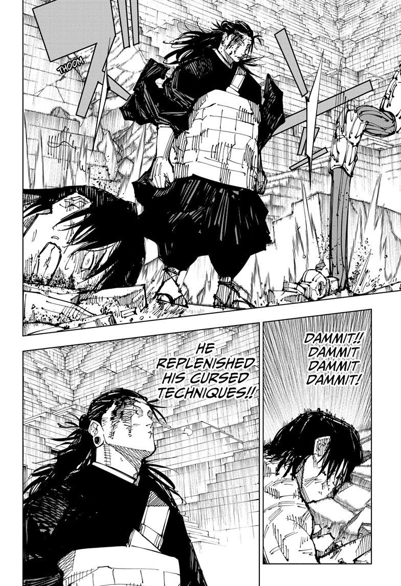 JuJutsu Kaisen Manga Chapter 207