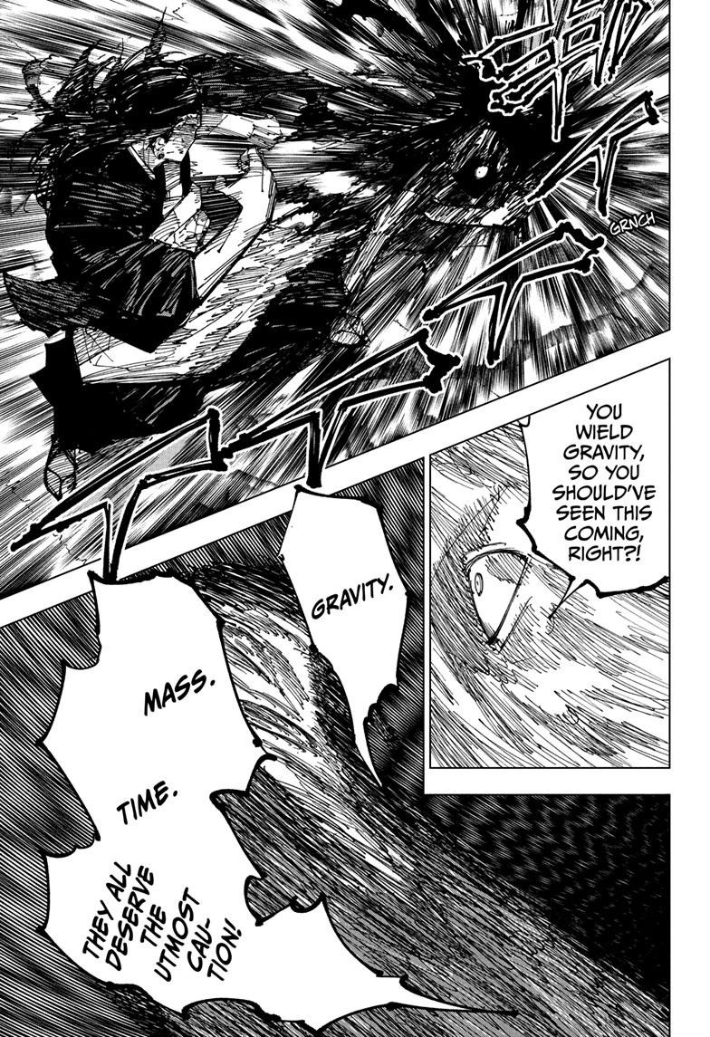 JuJutsu Kaisen Manga Chapter 208