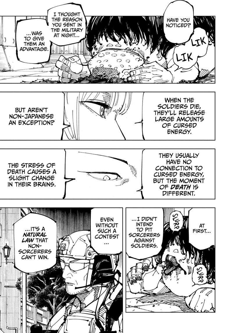 JuJutsu Kaisen Manga Chapter 209