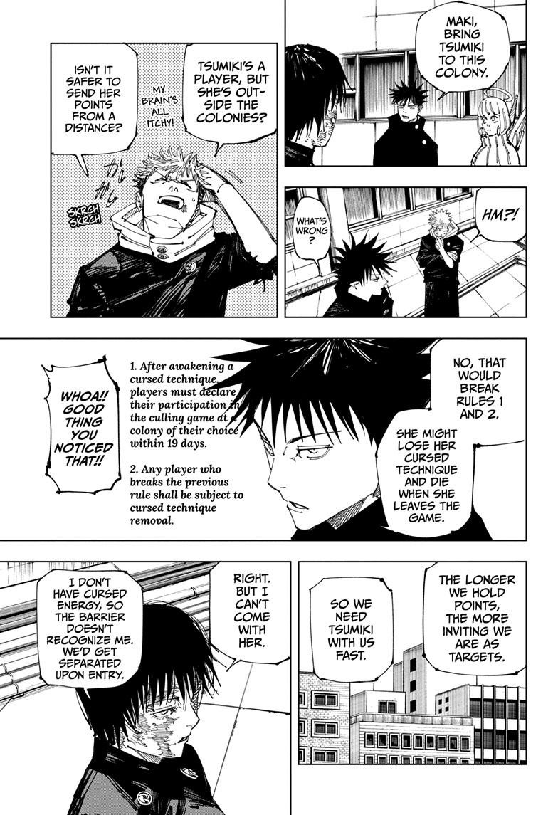 JuJutsu Kaisen Manga Chapter 211