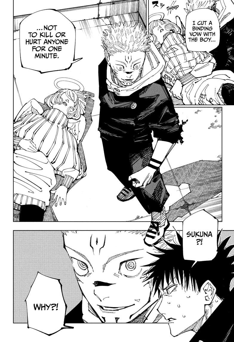 JuJutsu Kaisen Manga Chapter 212