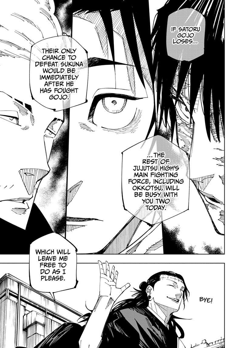 JuJutsu Kaisen Manga Chapter 222