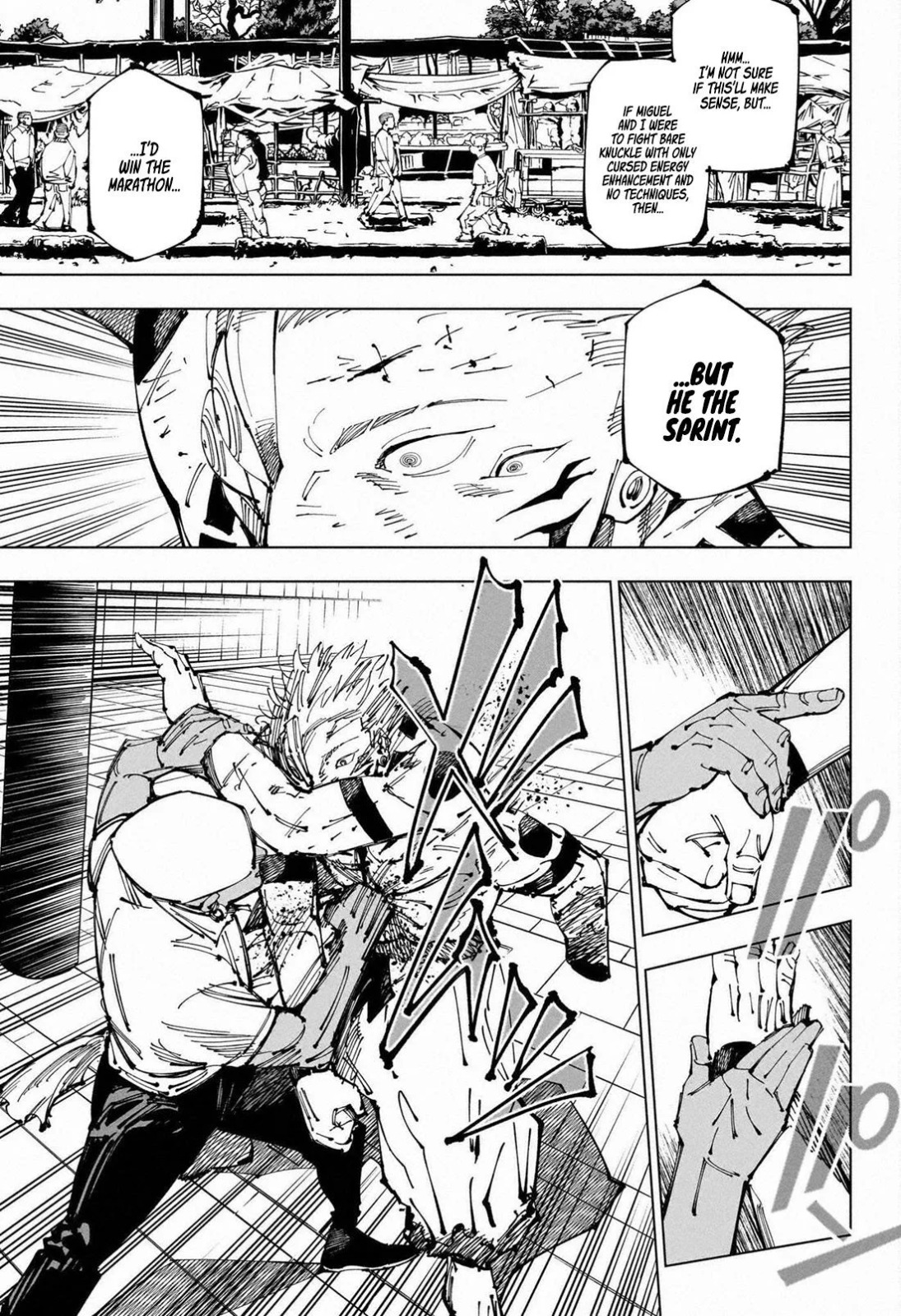 JuJutsu Kaisen Manga Chapter 250