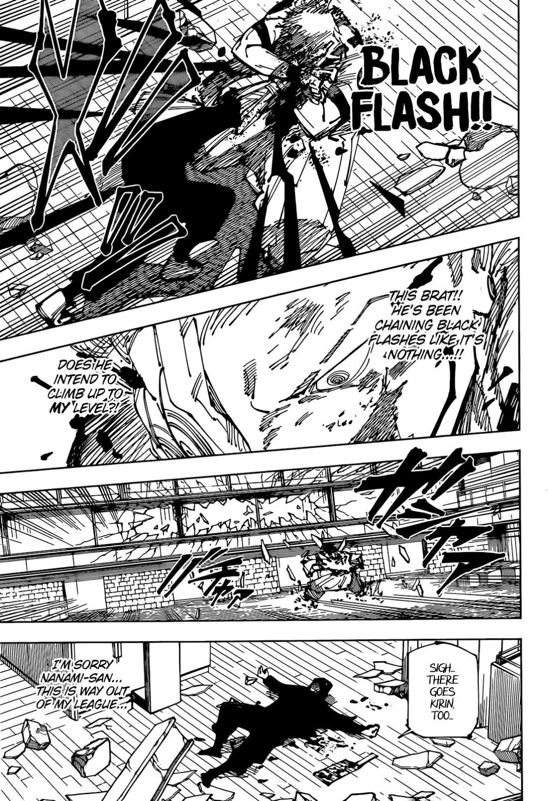JuJutsu Kaisen Manga Chapter 257