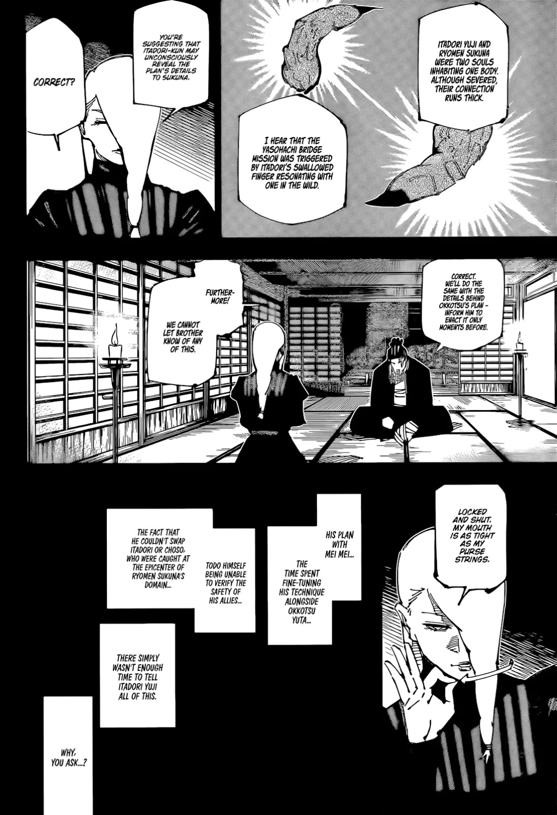 JuJutsu Kaisen Manga Chapter 259