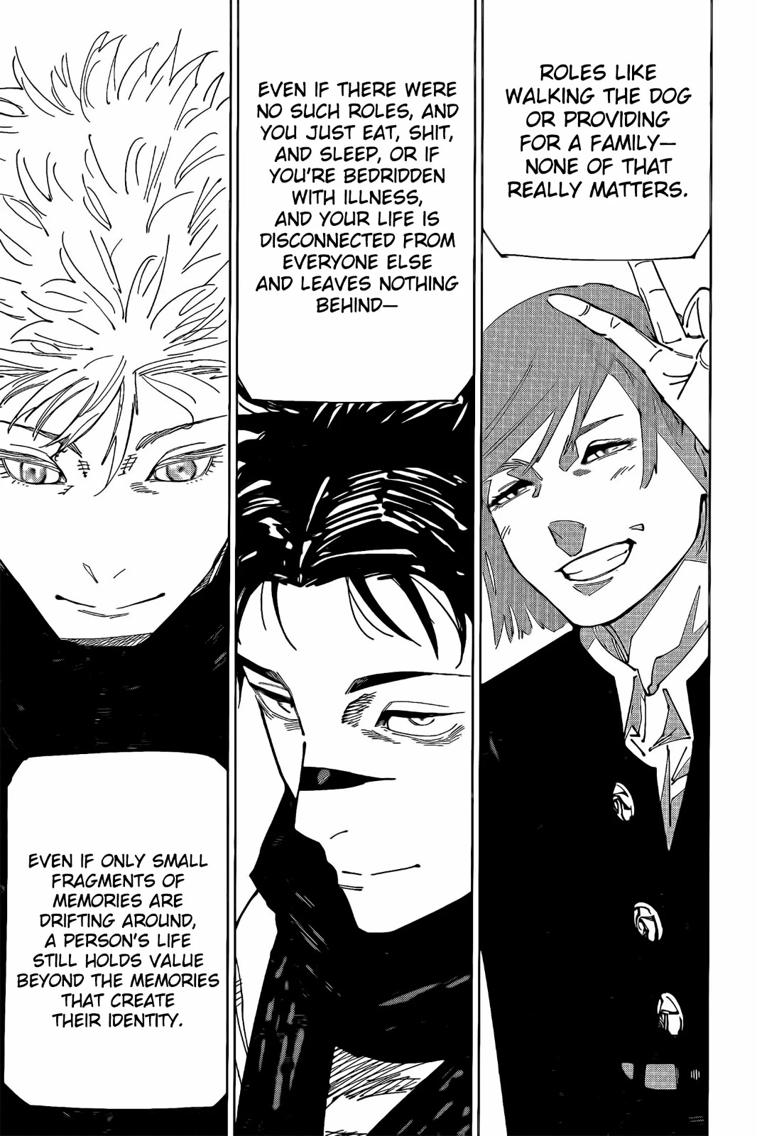 JuJutsu Kaisen Manga Chapter 265