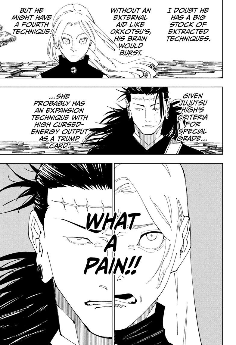 JuJutsu Kaisen Manga Chapter 205