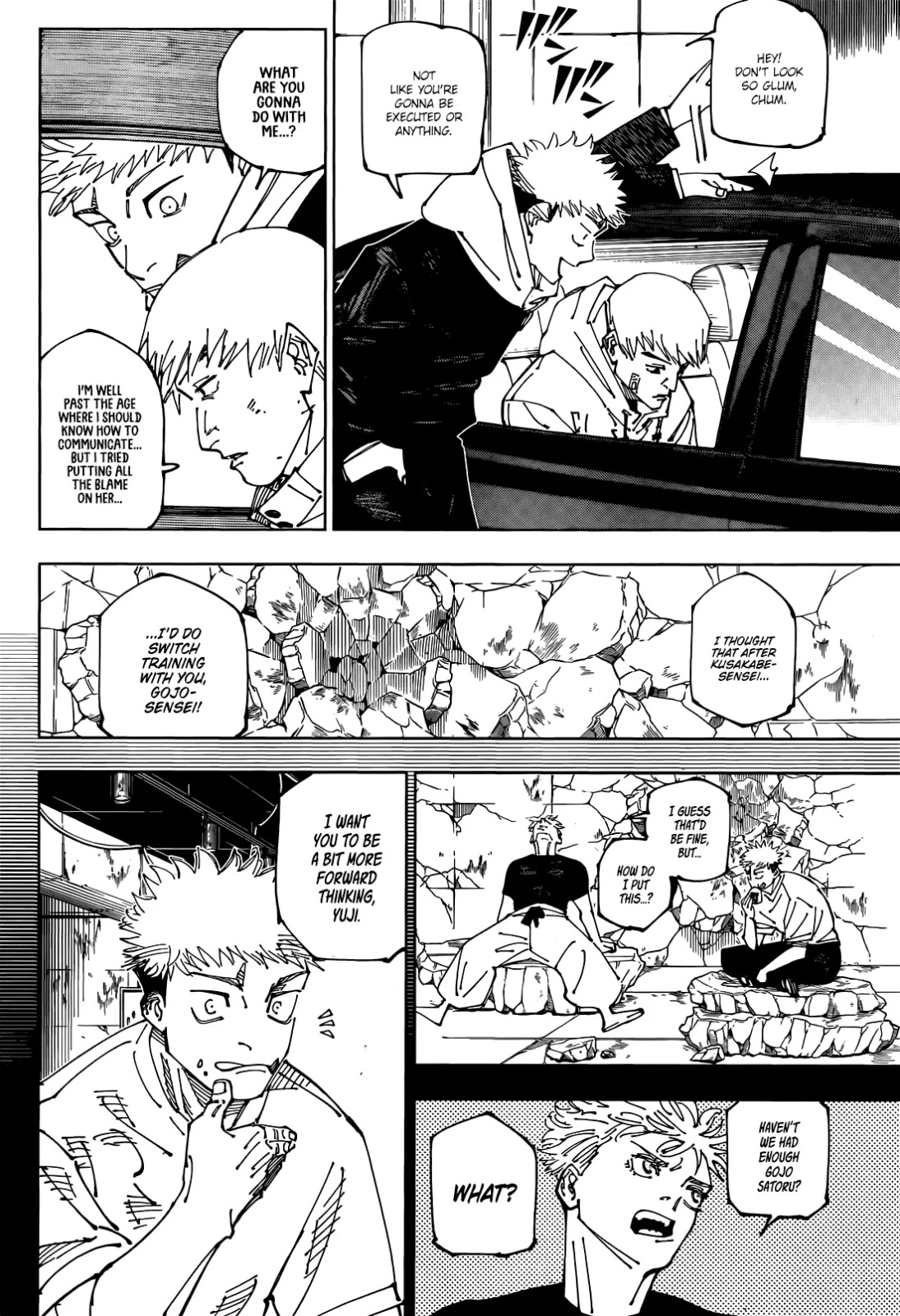 JuJutsu Kaisen Manga Chapter 271