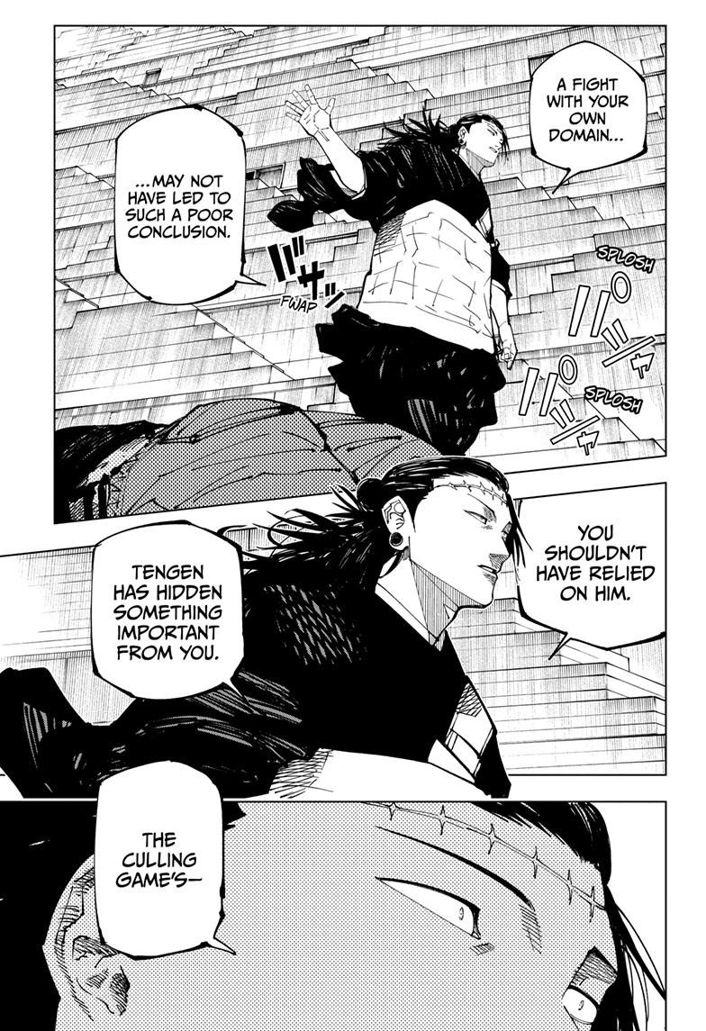 JuJutsu Kaisen Manga Chapter 206