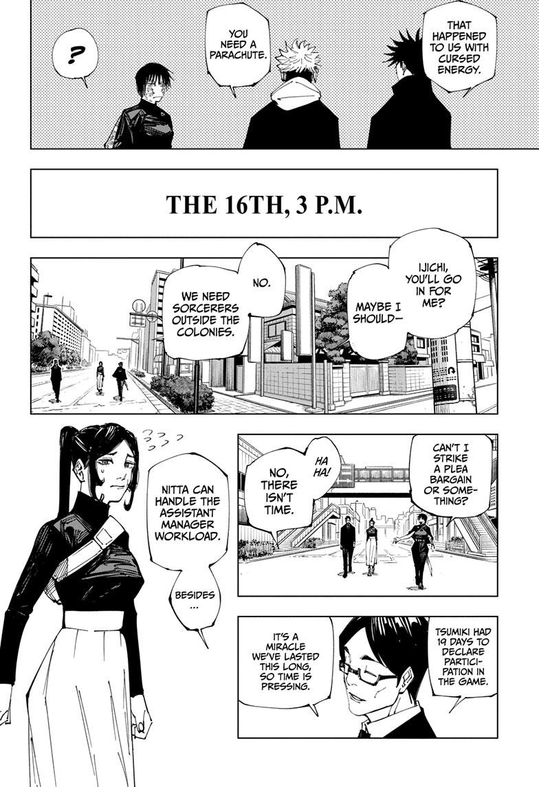 JuJutsu Kaisen Manga Chapter 211