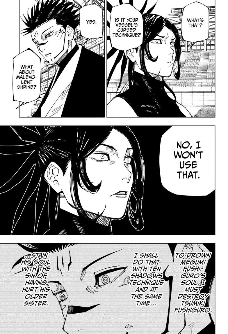 JuJutsu Kaisen Manga Chapter 217