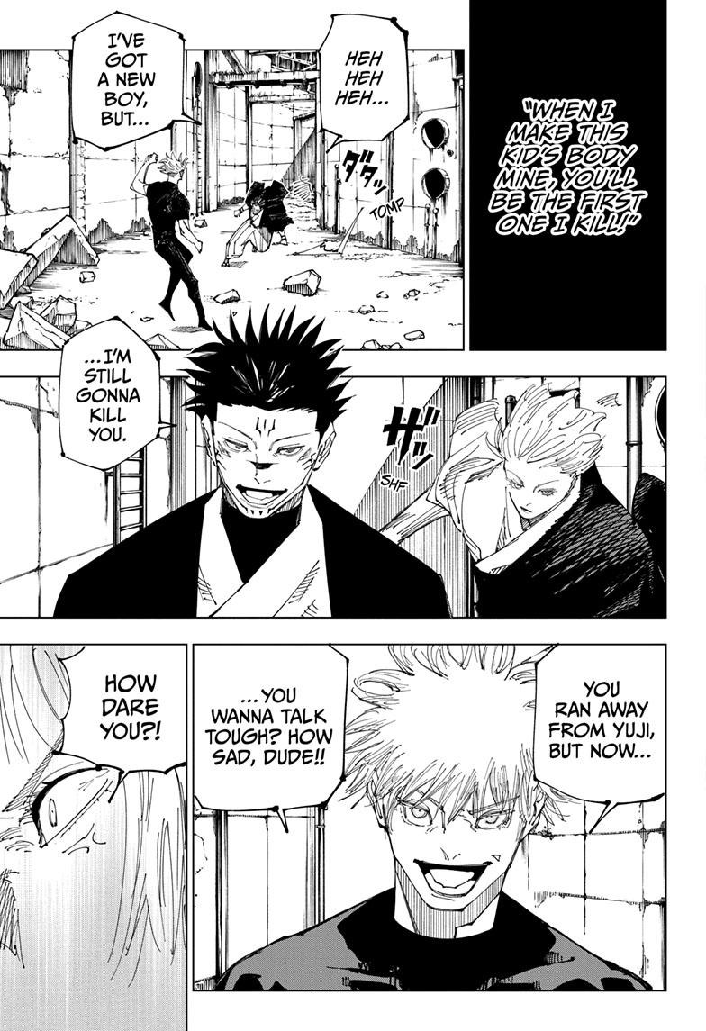 JuJutsu Kaisen Manga Chapter 221