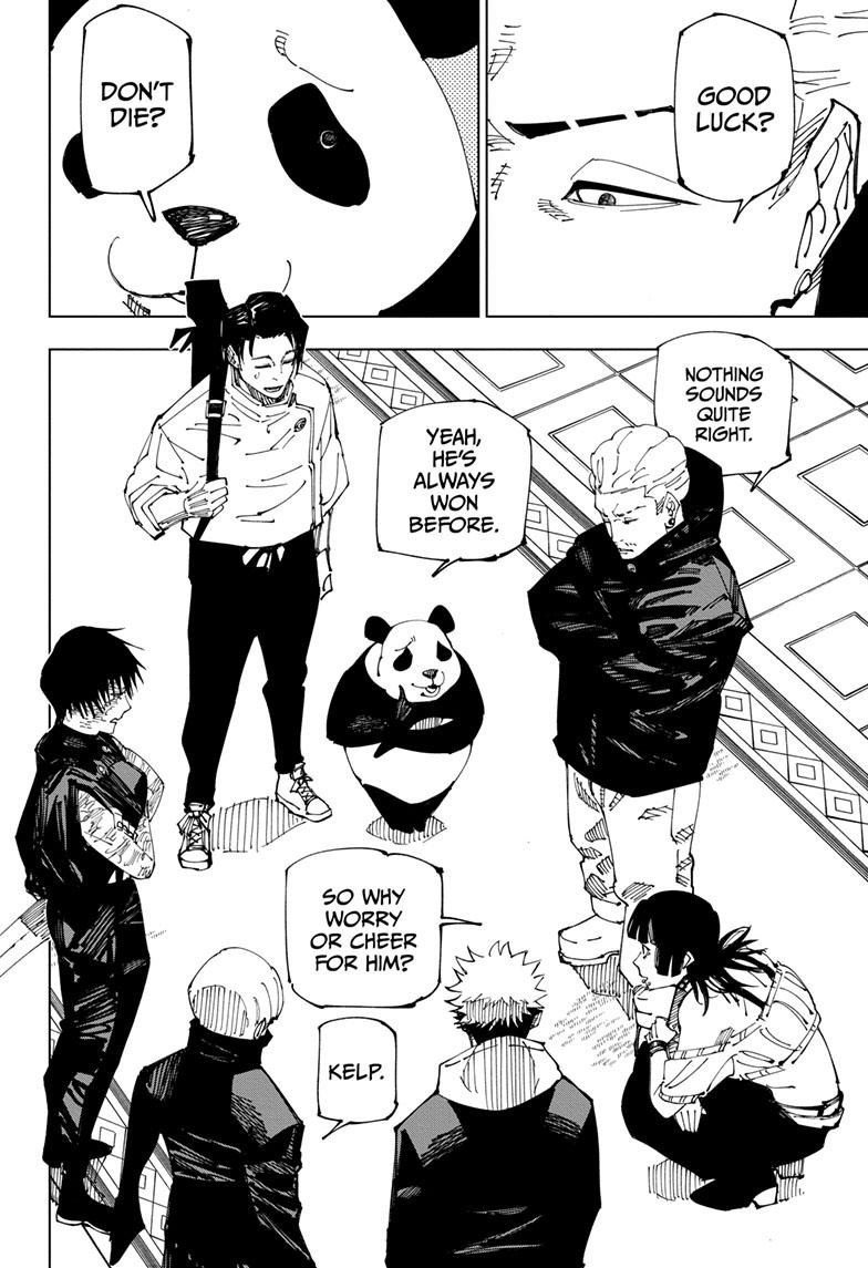 JuJutsu Kaisen Manga Chapter 222