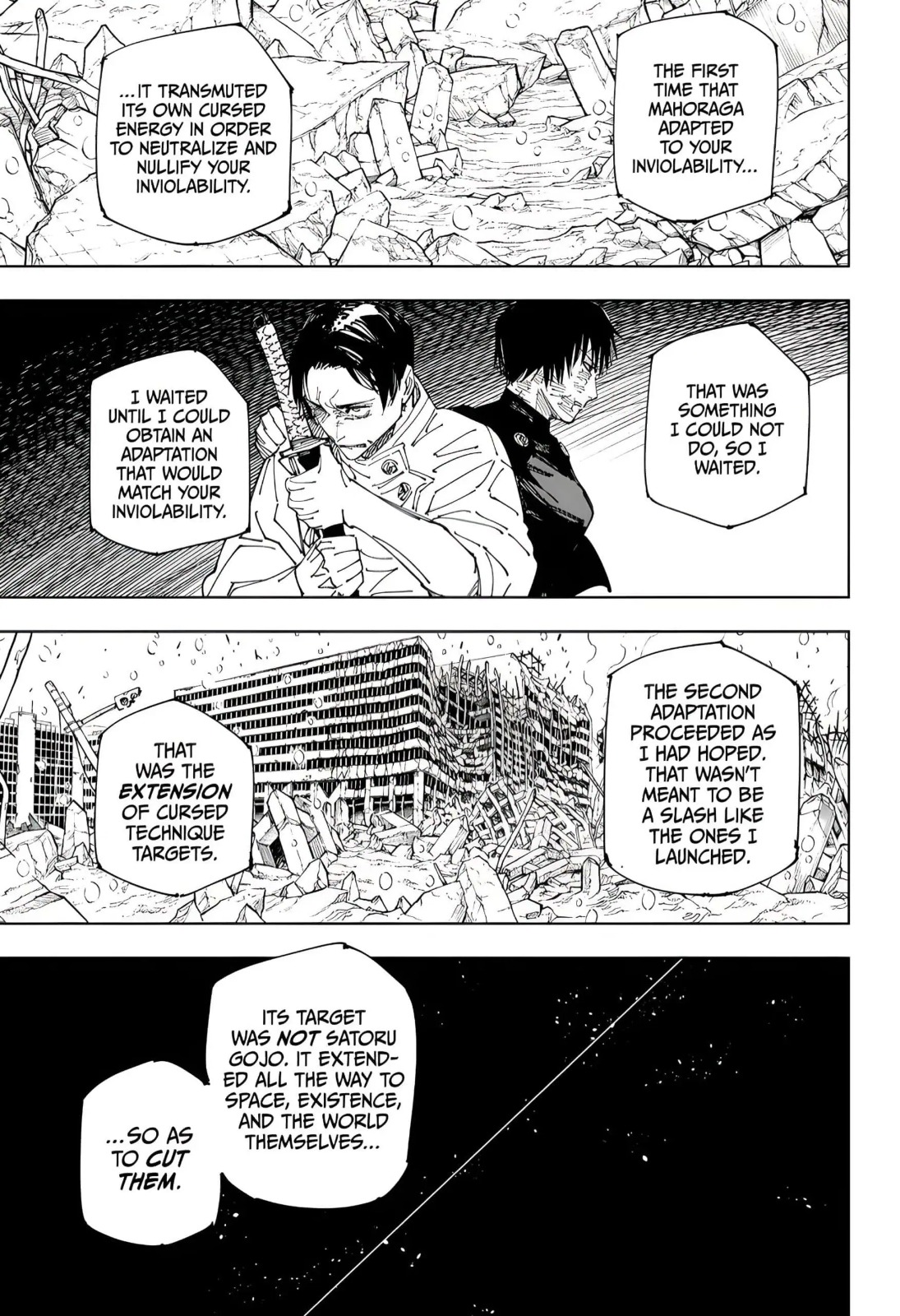JuJutsu Kaisen Manga Chapter 236