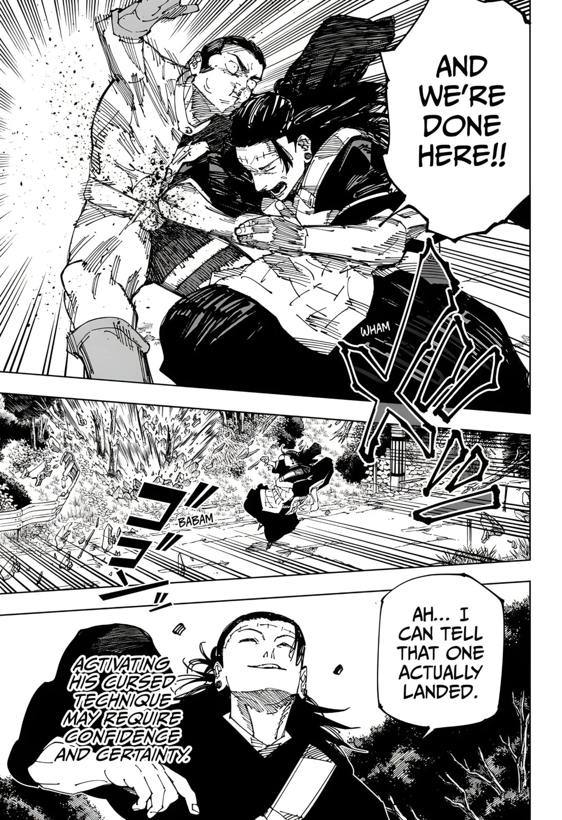 JuJutsu Kaisen Manga Chapter 240