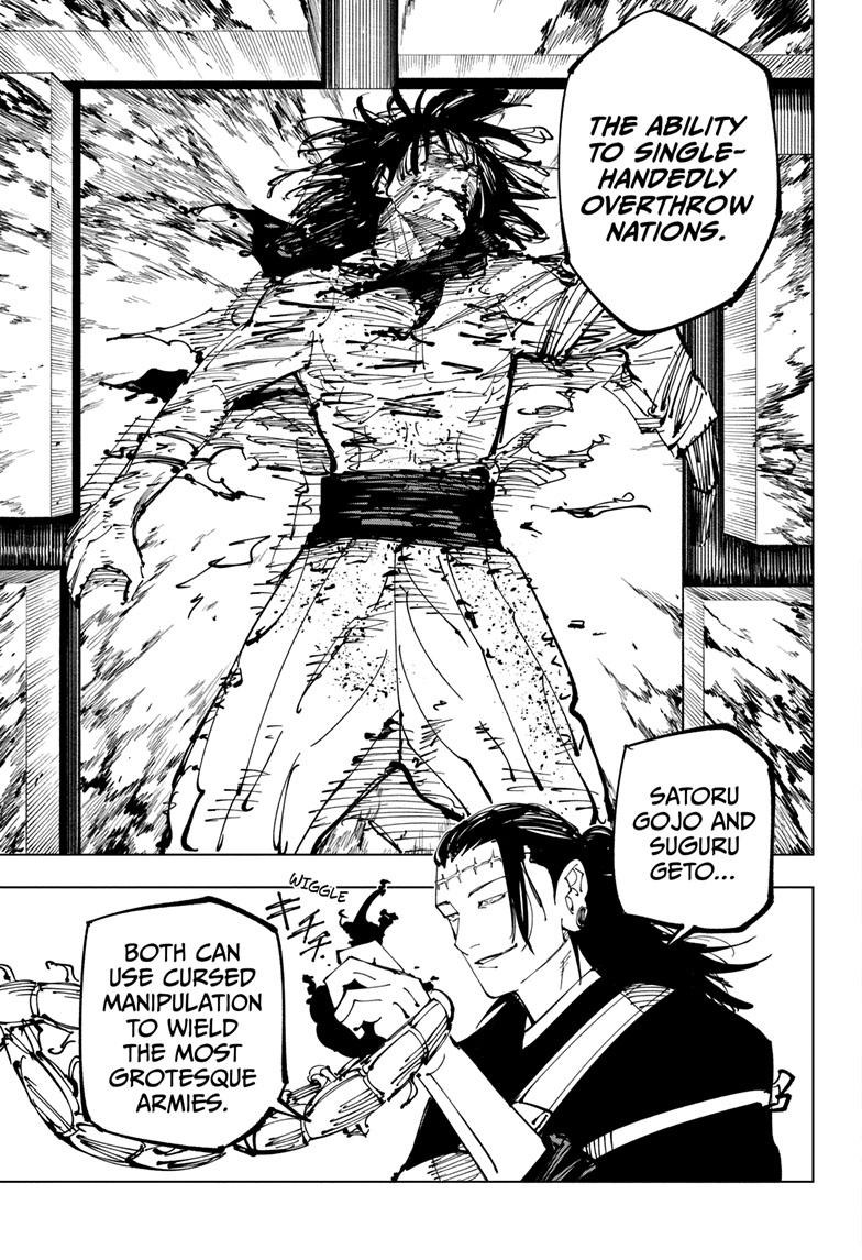 JuJutsu Kaisen Manga Chapter 203