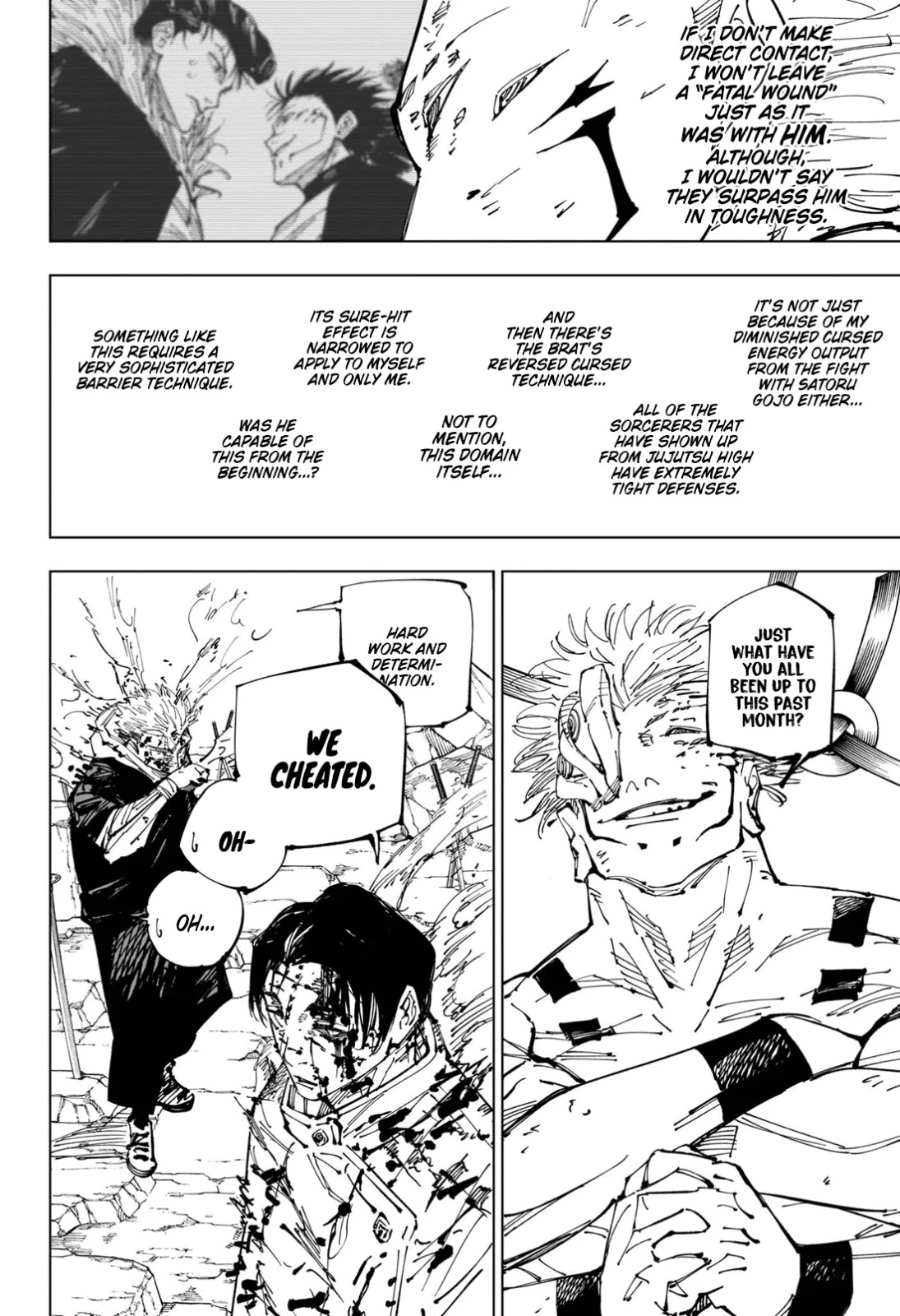 JuJutsu Kaisen Manga Chapter 250