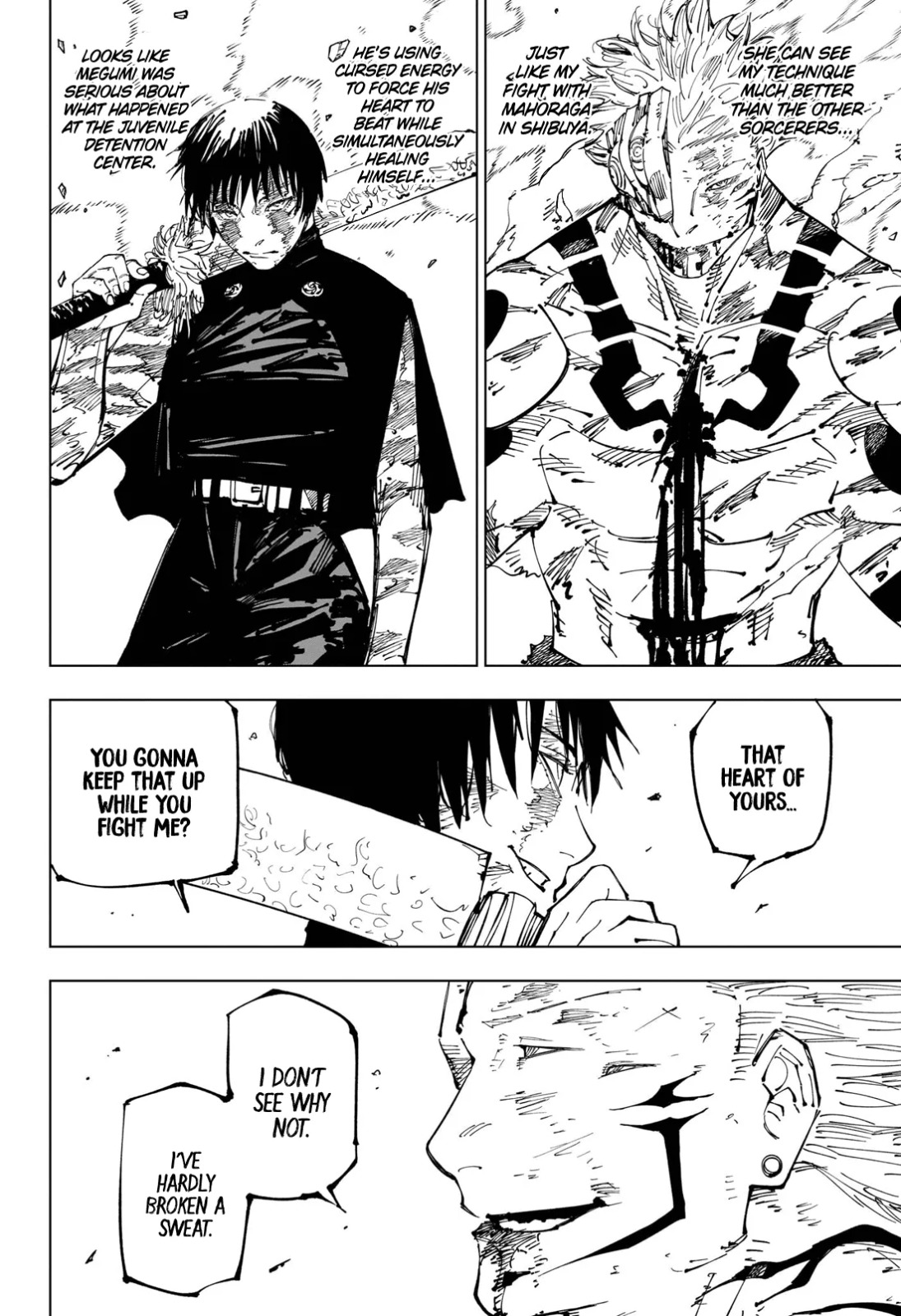 JuJutsu Kaisen Manga Chapter 252