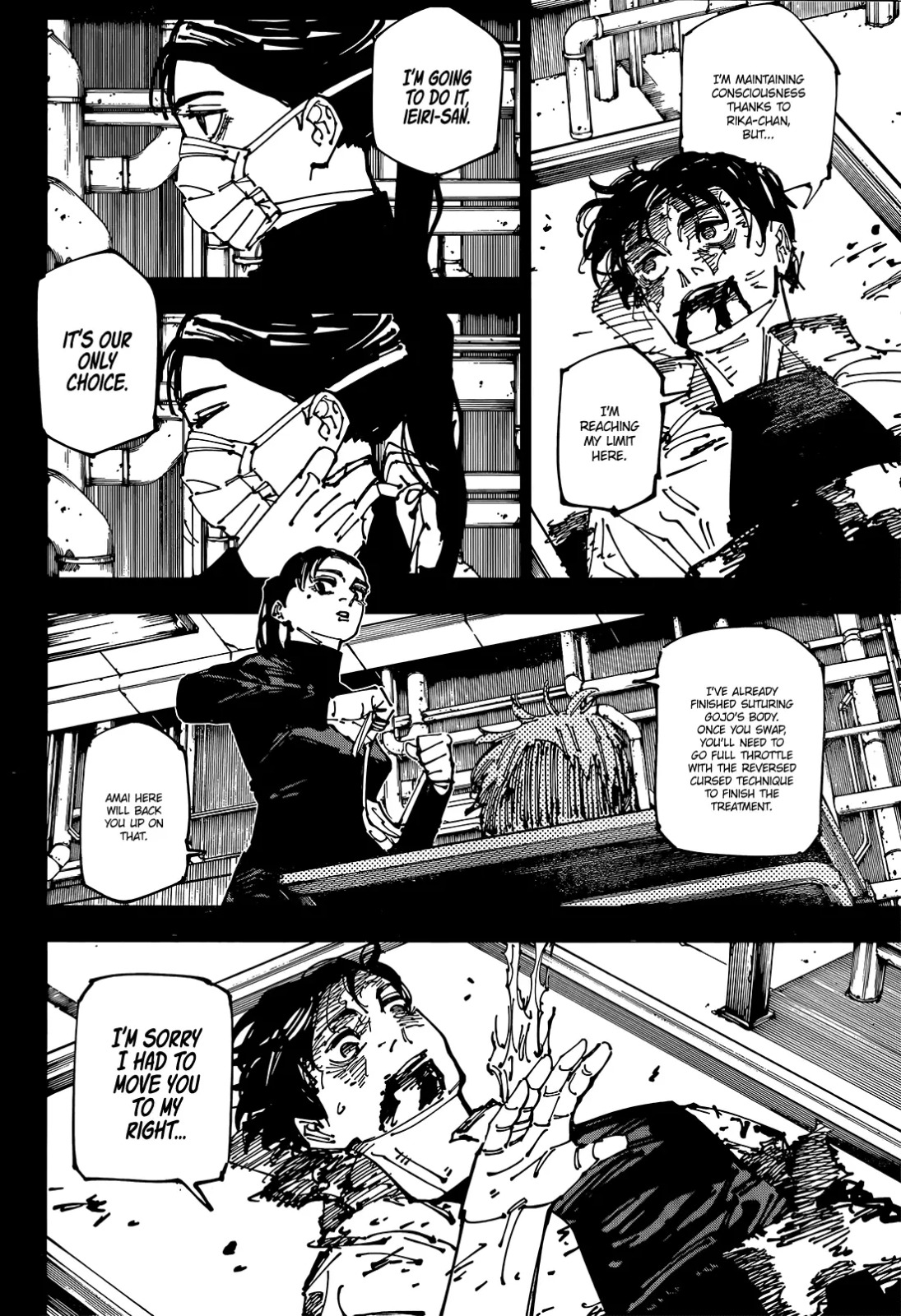 JuJutsu Kaisen Manga Chapter 261