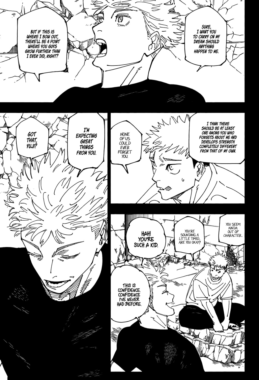 JuJutsu Kaisen Manga Chapter 271