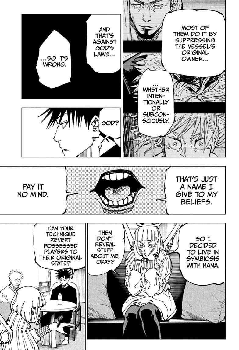 JuJutsu Kaisen Manga Chapter 199