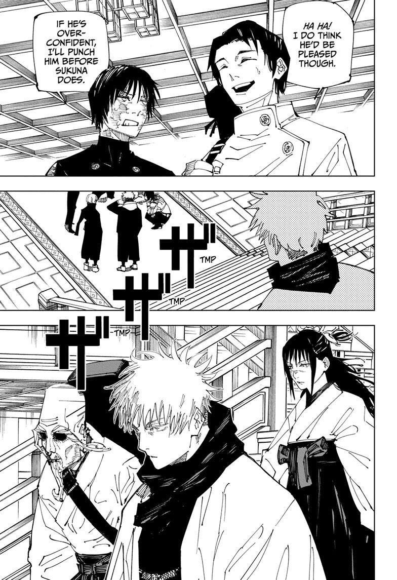 JuJutsu Kaisen Manga Chapter 222